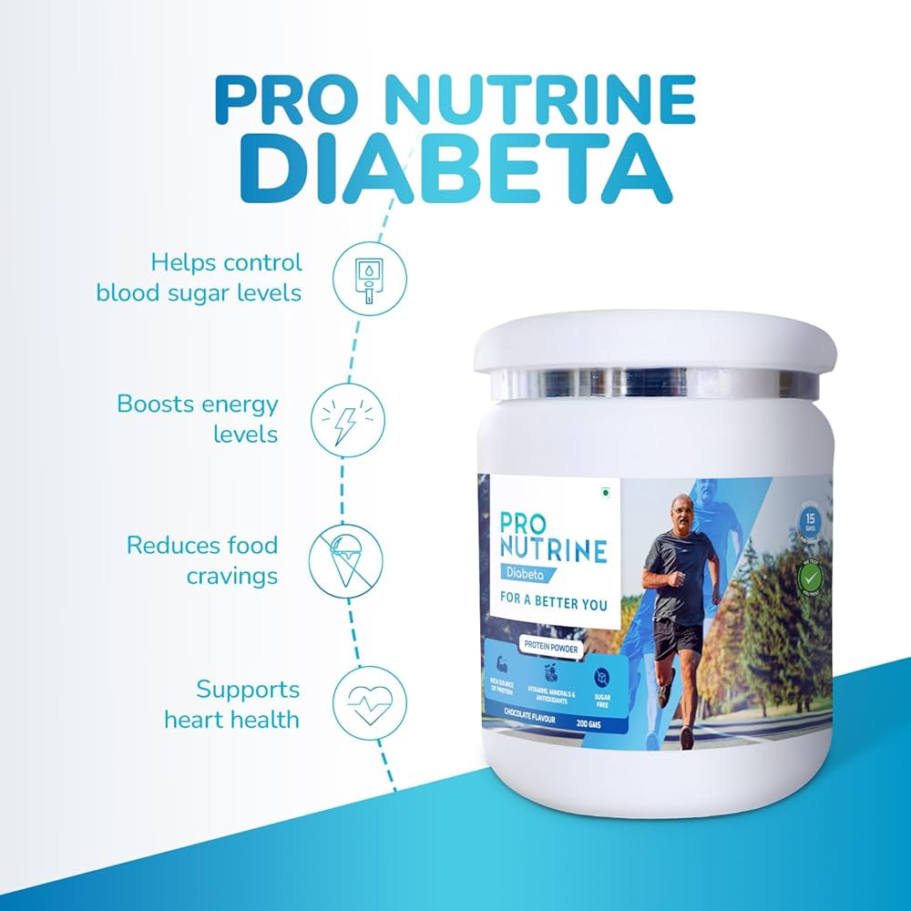 Pro Nutrine Diabeta Whey Protein – Sugar-Free Nutrition for Diabetic Wellness