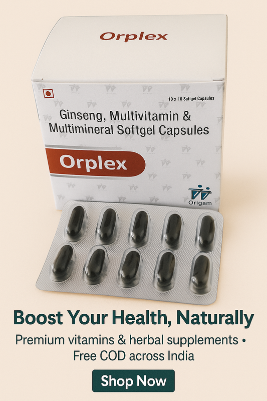 Orplex Ginseng, Multivitamin & Multimineral Softgel Capsules