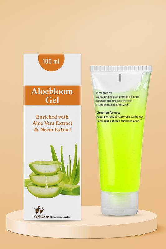 Aloebloom Moisturizing Gel – Soothe, Repair & Hydrate Dry, Cracked & Winter Skin