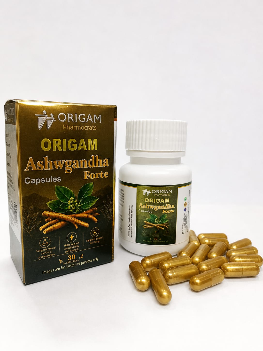 Origam Ashwgandha Forte Capsules