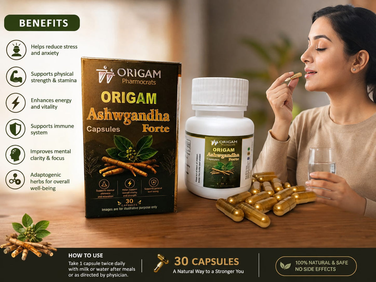 Origam Ashwgandha Forte Capsules